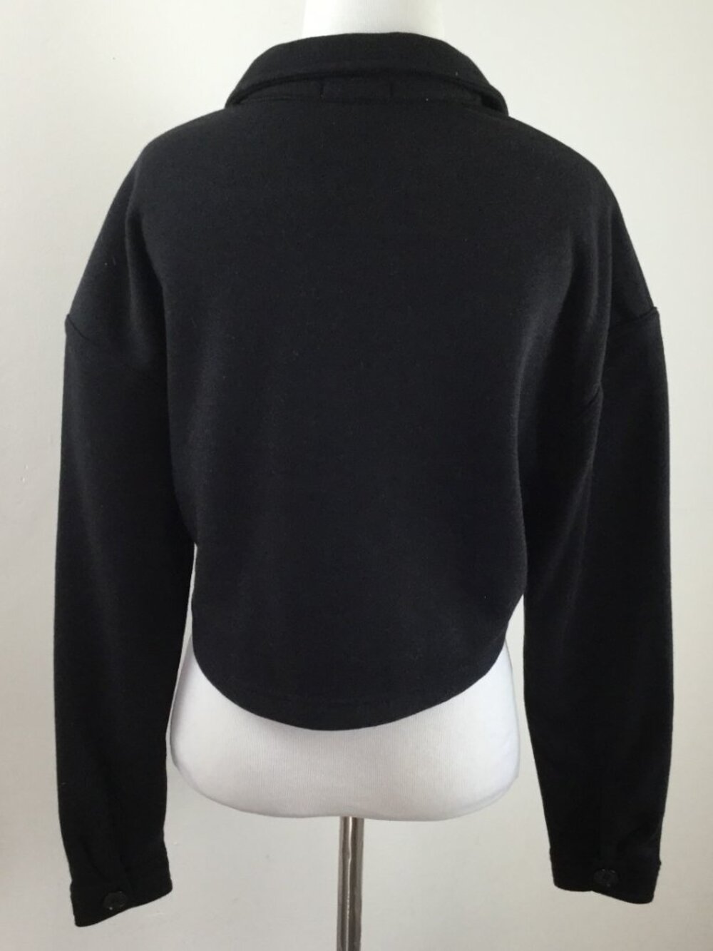NEW Better/Together Cropped Black Shacket s - Picture 4 of 6